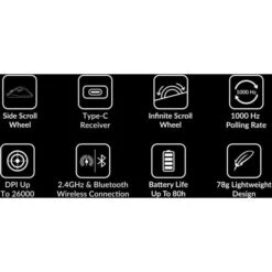 Keychron M6 Wireless, Gaming-Maus -Digitu Computer Geschaft Keychron M6 Wireless Gaming Maus@@100026378 3