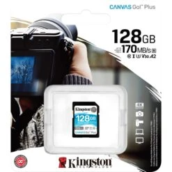 Kingston Canvas Go! Plus 128 GB SDXC, Speicherkarte -Digitu Computer Geschaft Kingston Canvas Go Plus 128 GB SDXC Speicherkarte@@imhr2p 2