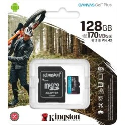 Kingston Canvas Go! Plus 128 GB MicroSDXC, Speicherkarte -Digitu Computer Geschaft Kingston Canvas Go Plus 128 GB microSDXC Speicherkarte@@imht2p 2