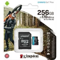 Kingston Canvas Go! Plus 256 GB MicroSDXC, Speicherkarte -Digitu Computer Geschaft Kingston Canvas Go Plus 256 GB microSDXC Speicherkarte@@imit2p 2