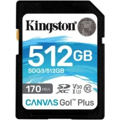 Kingston Canvas Go! Plus 512 GB SDXC, Speicherkarte -Digitu Computer Geschaft Kingston Canvas Go Plus 512 GB SDXC Speicherkarte@@imjr2p 30