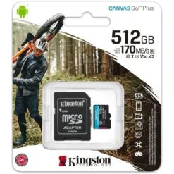 Kingston Canvas Go! Plus 512 GB MicroSDXC, Speicherkarte -Digitu Computer Geschaft Kingston Canvas Go Plus 512 GB microSDXC Speicherkarte@@imjt2p 32