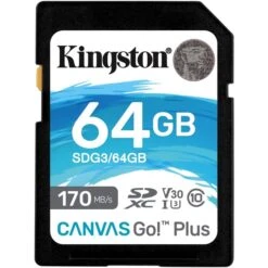 Kingston Canvas Go! Plus 64 GB SDXC, Speicherkarte -Digitu Computer Geschaft Kingston Canvas Go Plus 64 GB SDXC Speicherkarte@@imgr2p 30