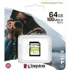 Kingston Canvas Select Plus 64 GB SDXC, Speicherkarte -Digitu Computer Geschaft Kingston Canvas Select Plus 64 GB SDXC Speicherkarte@@imgr2o 2