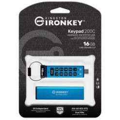 Kingston IronKey Keypad 200 16 GB, USB-Stick -Digitu Computer Geschaft Kingston IronKey Keypad 200 16 GB USB Stick@@100011892 3