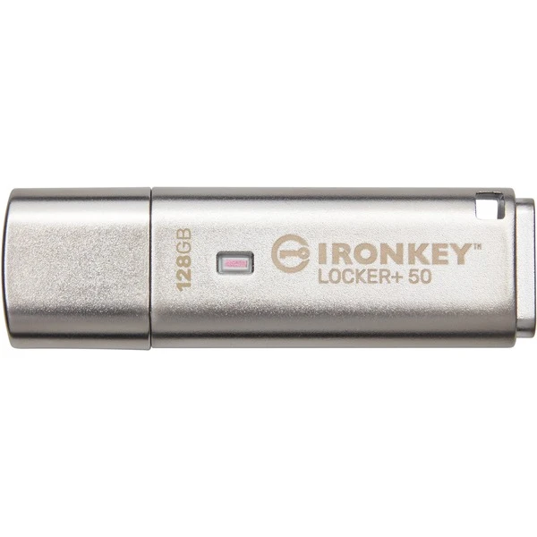 Kingston IronKey Locker+ 50 128 GB, USB-Stick 1 Kingston IronKey Locker+ 50 128 GB, USB-Stick