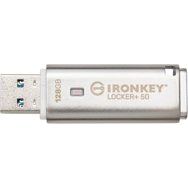 Kingston IronKey Locker+ 50 128 GB, USB-Stick 4 Kingston IronKey Locker+ 50 128 GB, USB-Stick – Bild 4