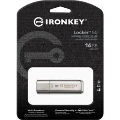 Kingston IronKey Locker+ 50 16 GB, USB-Stick -Digitu Computer Geschaft Kingston IronKey Locker 50 16 GB USB Stick@@1853642 34
