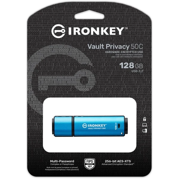 Kingston IronKey Vault Privacy 50 128 GB, USB-Stick 10 Kingston IronKey Vault Privacy 50 128 GB, USB-Stick – Bild 10