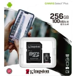 Kingston R100 256 GB MicroSDXC, Speicherkarte -Digitu Computer Geschaft Kingston R100 256 GB microSDXC Speicherkarte@@imit2f 2