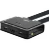 Lindy 2 Port HDMI 4K60, USB Typ C, USB 2.0 & Audio Cable KVM Switch, KVM-Switch