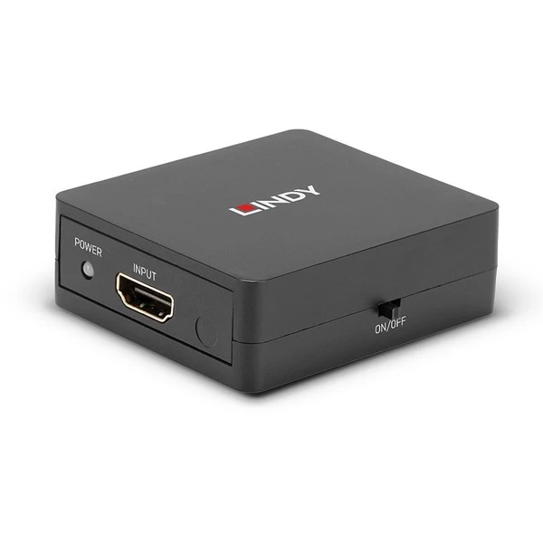 Lindy 2 Port HDMI Splitter 18Gbps, Kompakt 2 Lindy 2 Port HDMI Splitter 18Gbps, Kompakt – Bild 2