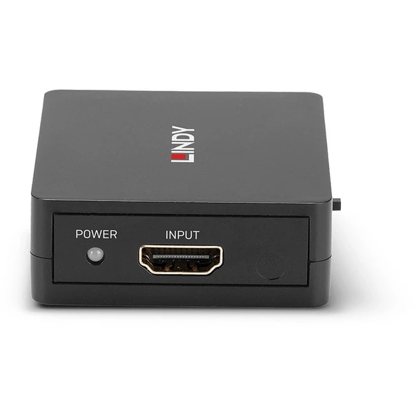 Lindy 2 Port HDMI Splitter 18Gbps, Kompakt 4 Lindy 2 Port HDMI Splitter 18Gbps, Kompakt – Bild 4
