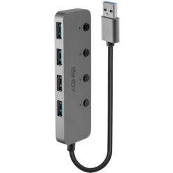 Lindy 4 Port USB 3.0 Hub Mit Ein-/Ausschaltern, USB-Hub -Digitu Computer Geschaft Lindy 4 Port USB 3 0 Hub mit Ein Ausschaltern USB Hub@@1721695 2