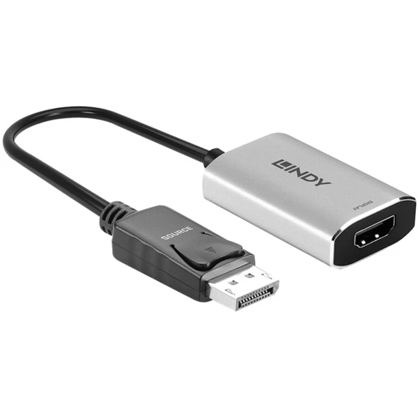 Lindy Konverter DisplayPort 1.4 > HDMI 8K, Adapter 1 Lindy Konverter DisplayPort 1.4 > HDMI 8K, Adapter