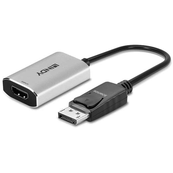 Lindy Konverter DisplayPort 1.4 > HDMI 8K, Adapter 2 Lindy Konverter DisplayPort 1.4 > HDMI 8K, Adapter – Bild 2