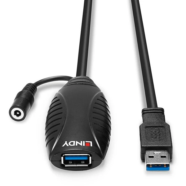 Lindy USB 3.2 Gen 1 Aktivverlängerungskabel, USB-A Stecker > USB-A Buchse – Bild 4