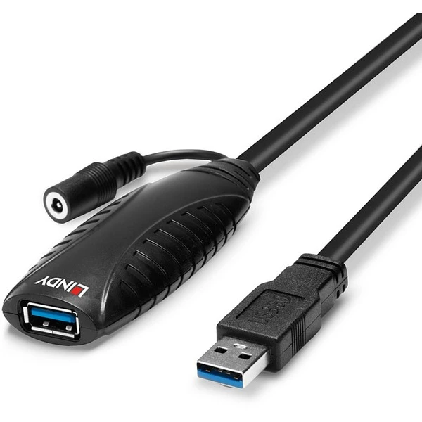 Lindy USB 3.2 Gen 1 Aktivverlängerungskabel, USB-A Stecker > USB-A Buchse – Bild 5