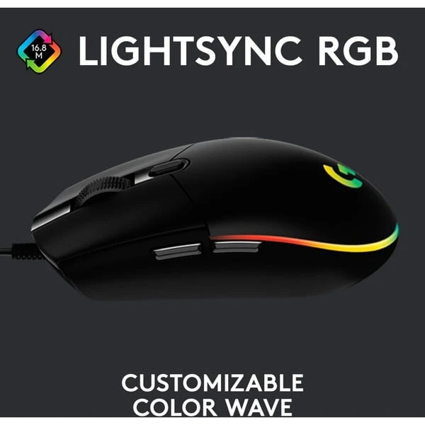 Logitech G203 LIGHTSYNC, Gaming-Maus 2 Logitech G203 LIGHTSYNC, Gaming-Maus – Bild 2