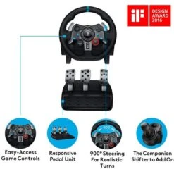 Logitech G29 Driving Force, Lenkrad 12 Logitech G29 Driving Force, Lenkrad -Digitu Computer Geschaft Logitech G29 Driving Force Lenkrad@@1209469 5