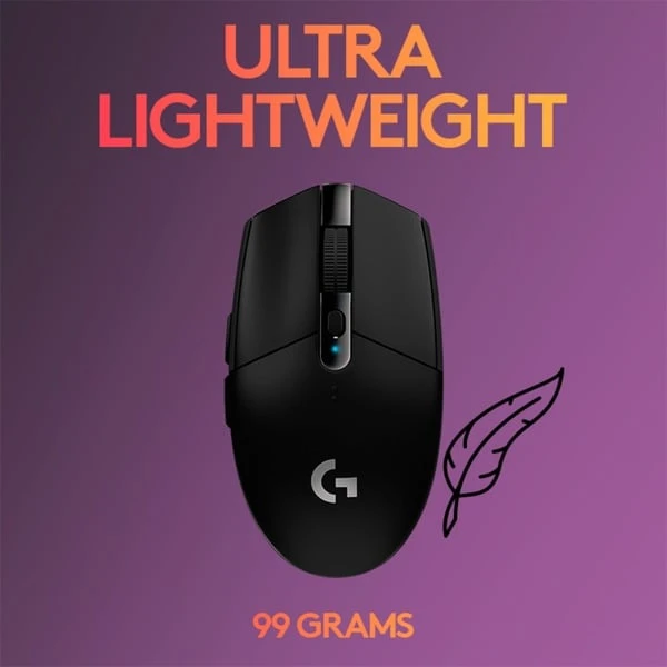 Logitech G305 LIGHTSPEED Gaming, Gaming-Maus 5 Logitech G305 LIGHTSPEED Gaming, Gaming-Maus – Bild 5