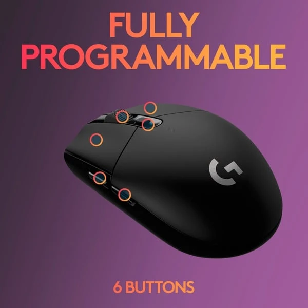 Logitech G305 LIGHTSPEED Gaming, Gaming-Maus 6 Logitech G305 LIGHTSPEED Gaming, Gaming-Maus – Bild 6