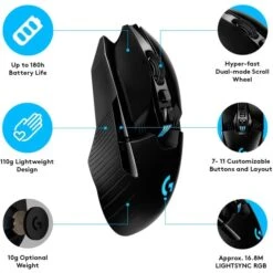 Logitech G903 HERO, Gaming-Maus 13 Logitech G903 HERO, Gaming-Maus -Digitu Computer Geschaft Logitech G903 HERO Gaming Maus@@1563538 5