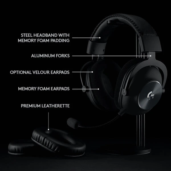 Logitech G PRO X LIGHTSPEED, Gaming-Headset 6 Logitech G PRO X LIGHTSPEED, Gaming-Headset – Bild 6
