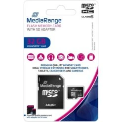 MediaRange 32 GB MicroSDHC, Speicherkarte -Digitu Computer Geschaft MediaRange 32 GB microSDHC Speicherkarte@@imftm0 2