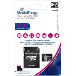 MediaRange 8 GB MicroSDHC, Speicherkarte -Digitu Computer Geschaft MediaRange 8 GB microSDHC Speicherkarte@@imdtm0 2