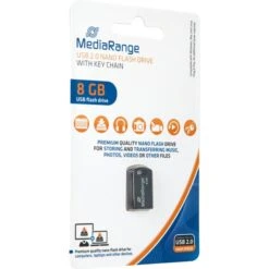MediaRange USB Nano 8 GB, USB-Stick