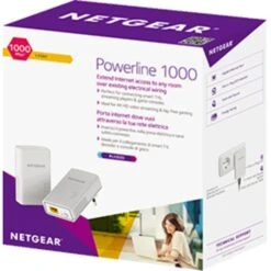 Netgear PL1000 Kit, Powerline -Digitu Computer Geschaft Netgear PL1000 Kit Powerline@@lp n45 32