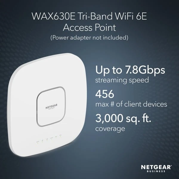 Netgear WAX630E, Access Point 10 Netgear WAX630E, Access Point – Bild 10
