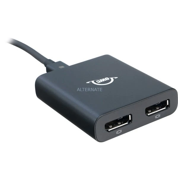OWC Thunderbolt 3/2x DisplayPort Adapter 1 OWC Thunderbolt 3/2x DisplayPort Adapter
