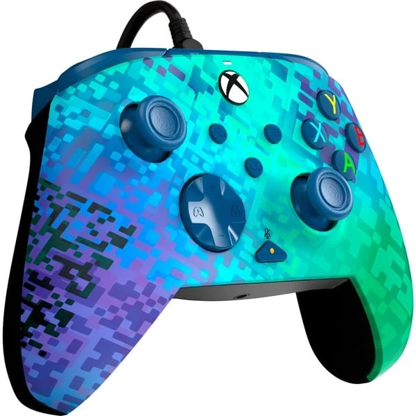 PDP Rematch Advanced Wired Controller - Glitch Green, Gamepad 1 PDP Rematch Advanced Wired Controller - Glitch Green, Gamepad
