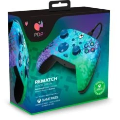 PDP Rematch Advanced Wired Controller - Glitch Green, Gamepad 15 PDP Rematch Advanced Wired Controller - Glitch Green, Gamepad -Digitu Computer Geschaft PDP Rematch Advanced Wired Controller Glitch Green Gamepad@@1867312 7