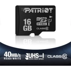Patriot LX Series 16 GB MicroSDHC, Speicherkarte -Digitu Computer Geschaft Patriot LX Series 16 GB microSDHC Speicherkarte@@1687235 3