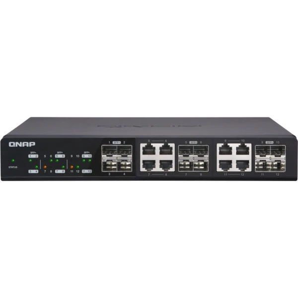 QNAP QSW-1208 Desktop 10G Switch 2 QNAP QSW-1208 Desktop 10G Switch – Bild 2