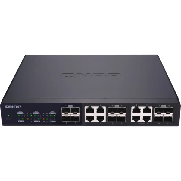 QNAP QSW-1208 Desktop 10G Switch 5 QNAP QSW-1208 Desktop 10G Switch – Bild 5