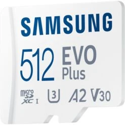 SAMSUNG EVO Plus 512 GB MicroSDXC (2021), Speicherkarte -Digitu Computer Geschaft SAMSUNG EVO Plus 512 GB microSDXC 2021 Speicherkarte@@1790599 2