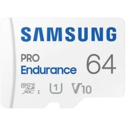 SAMSUNG PRO Endurance 64 GB MicroSDXC (2022), Speicherkarte