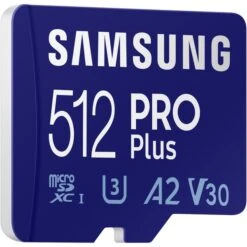 SAMSUNG PRO Plus 512 GB MicroSDXC (2021), Speicherkarte
