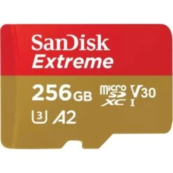 SanDisk Extreme 256 GB MicroSDXC, Speicherkarte