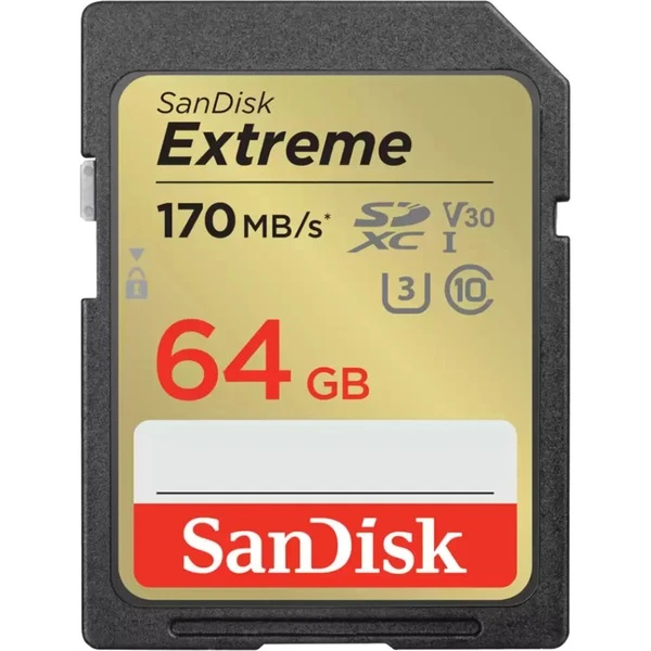 SanDisk Extreme 64 GB SDXC, Speicherkarte 1 SanDisk Extreme 64 GB SDXC, Speicherkarte