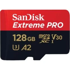 SanDisk Extreme PRO 128 GB MicroSDXC, Speicherkarte