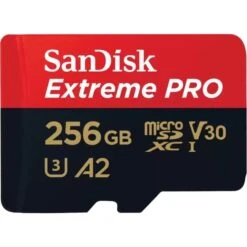 SanDisk Extreme PRO 256 GB MicroSDXC, Speicherkarte