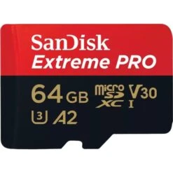 SanDisk Extreme PRO 64 GB MicroSDXC, Speicherkarte
