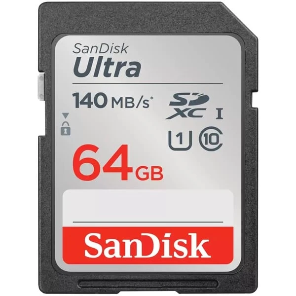 SanDisk Ultra 64 GB SDXC, Speicherkarte 1 SanDisk Ultra 64 GB SDXC, Speicherkarte
