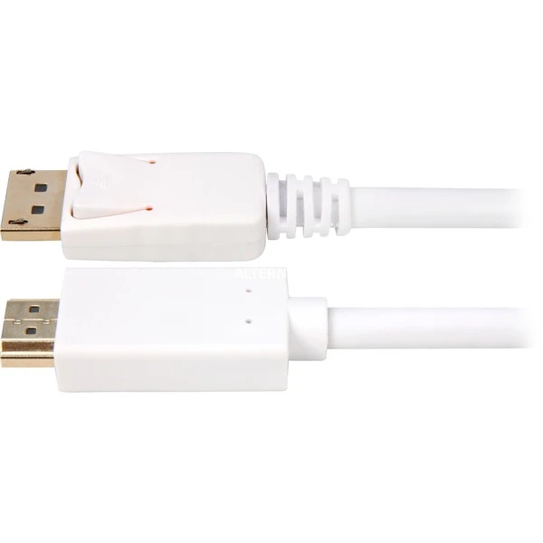 Sharkoon Adapterkabel Displayport 1.2 > HDMI 4K 4 Sharkoon Adapterkabel Displayport 1.2 > HDMI 4K – Bild 4