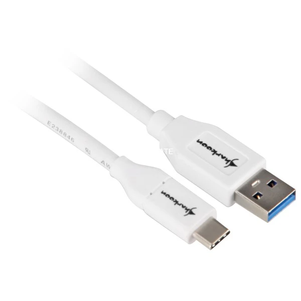 Sharkoon USB 3.2 Gen 2 Kabel, USB-A Stecker > USB-C Stecker 1 Sharkoon USB 3.2 Gen 2 Kabel, USB-A Stecker > USB-C Stecker